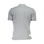 La Martina Brown Cotton Men Polo Shirt