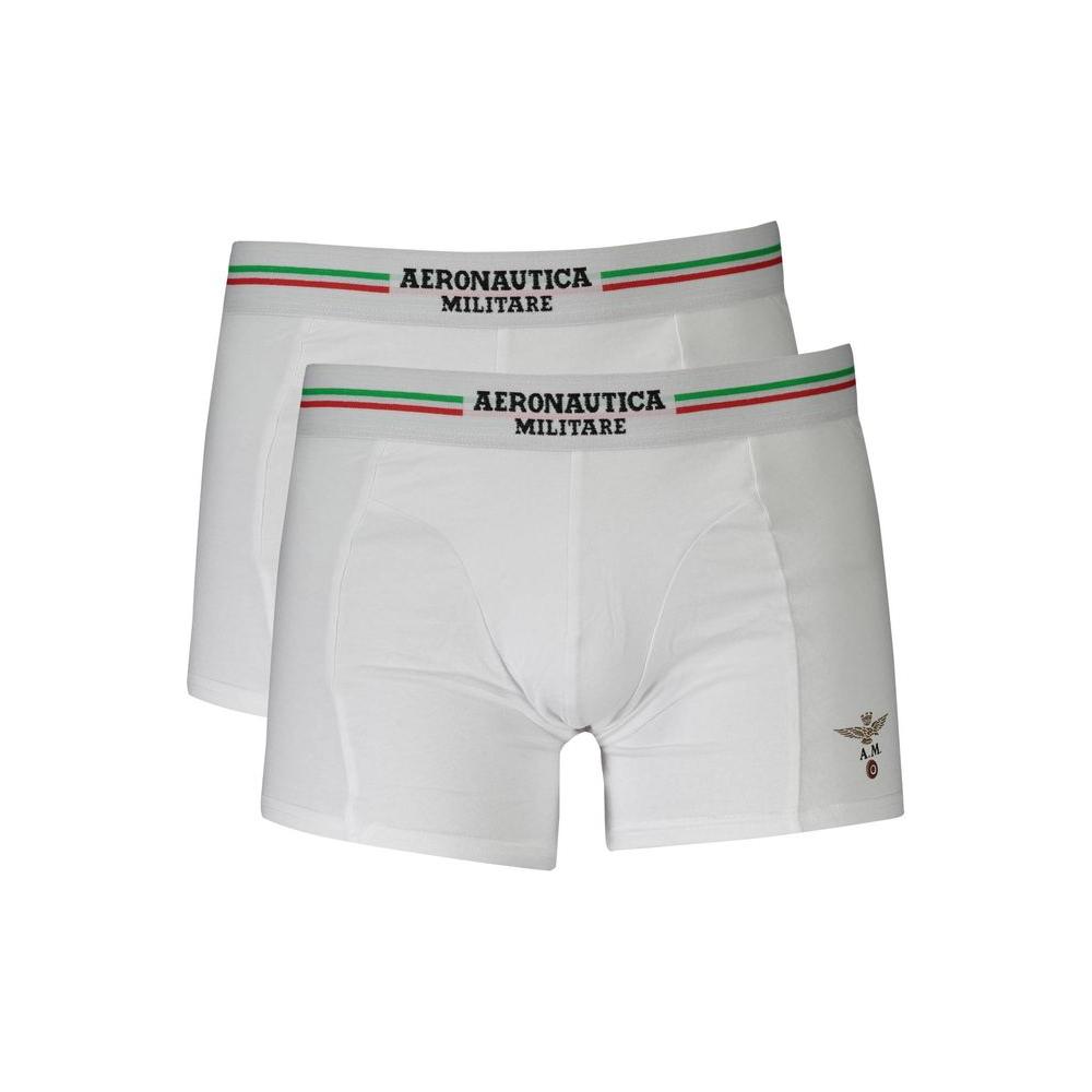 Aeronautica Militare Aeronautica Militare White Cotton Men Boxer AE-37960-M 1728,67403481248,Aeronautica Militare,Clothing,L,M,Men,Men - Clothing,New with tags,Underwear - Men - Clothing,White,XL,XXL