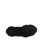 Dolce & Gabbana Black Leather Logo High Top Sneakers Shoes MV7350-43