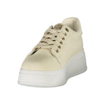 Laura Biagiotti Beige Polyester Women Sneaker LA-36485-EU37/US7