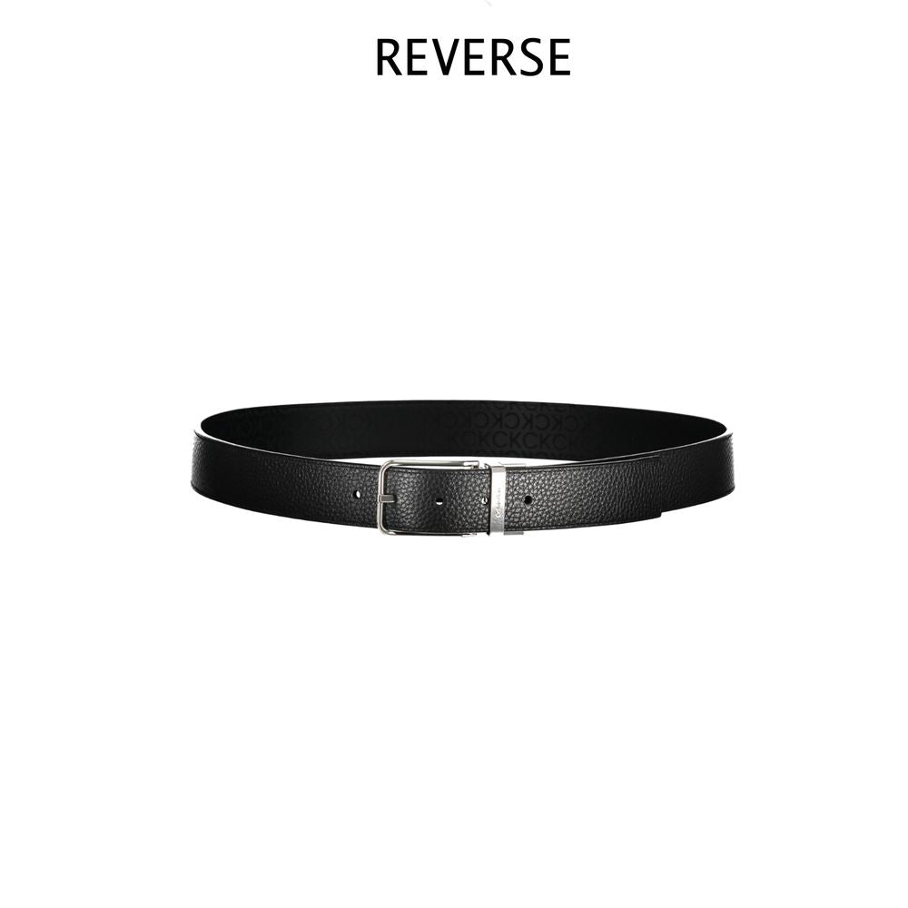 Calvin Klein Calvin Klein Black Polyester Men Belt CA-37714-115 CM / 46 INCHES 100 cm / 40 Inches,105 cm / 42 Inches,110 cm / 44 Inches,115 cm / 46 Inches,1728,67403481248,90 cm / 36 Inches,95 cm / 38 Inches,Accessories,Belts - Men - Accessories,Black,Cal