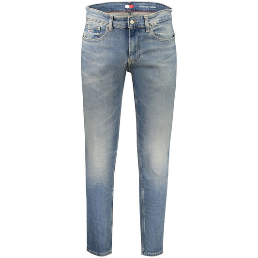 Tommy Hilfiger Blue Cotton Men Jeans