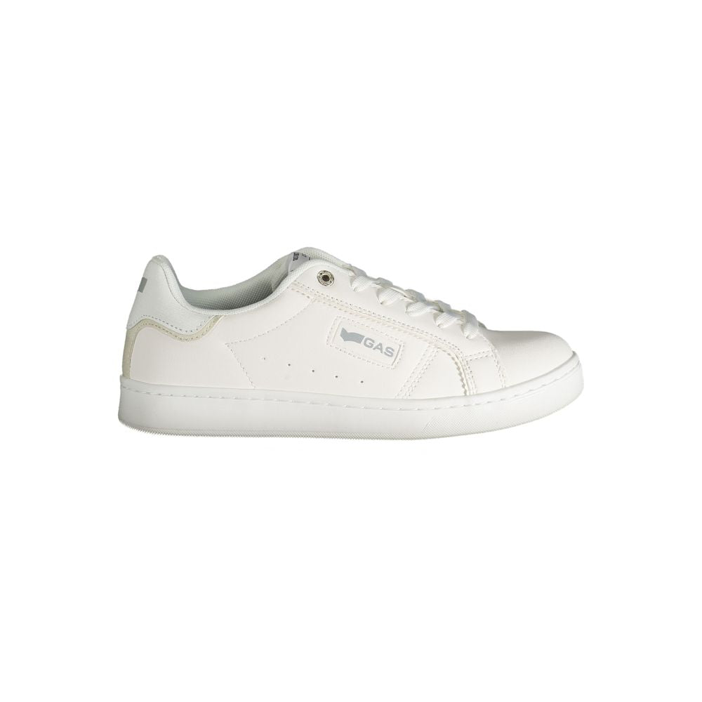 Gas White Polyester Women Sneaker GA-38556-EU37/US7