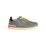 Gas Gray Polyester Men Sneaker