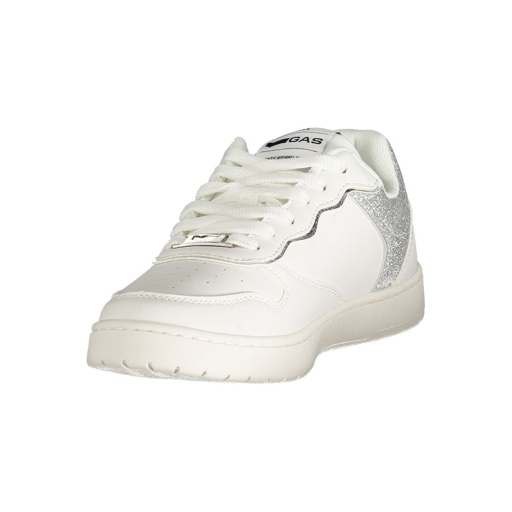 Gas White Polyester Women Sneaker GA-38602-EU37/US7