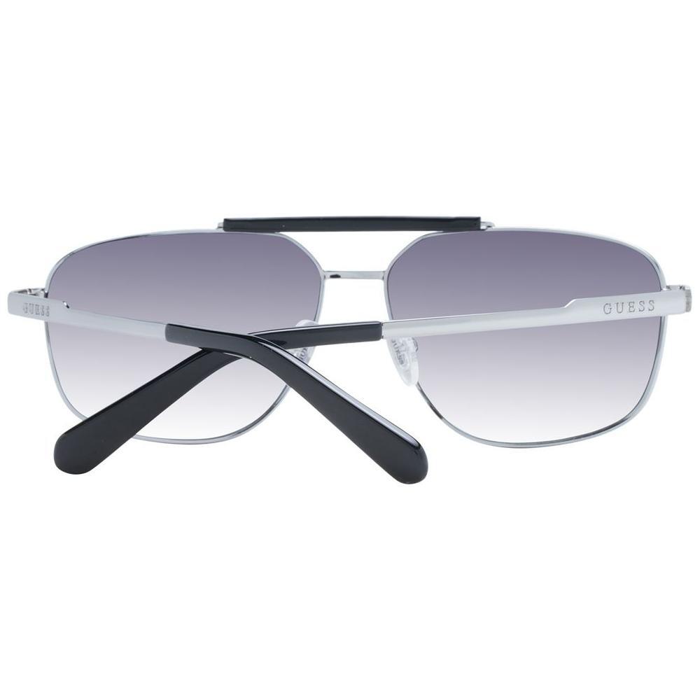 Guess Silver Men Sunglass