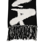 Dolce & Gabbana Black Logo Neck Warmer Wrap Men Shawl Scarf MS7450