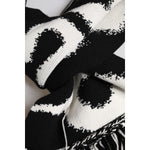 Dolce & Gabbana Black Logo Neck Warmer Wrap Men Shawl Scarf MS7450