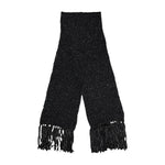 Dolce & Gabbana Black Cashmere Neck Warmer Wrap Shawl Scarf MS7451