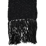 Dolce & Gabbana Black Cashmere Neck Warmer Wrap Shawl Scarf MS7451