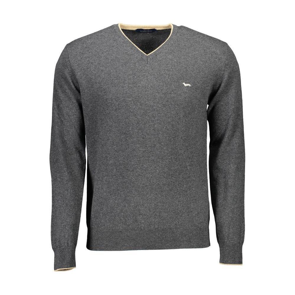 Harmont & Blaine Gray Wool Sweater