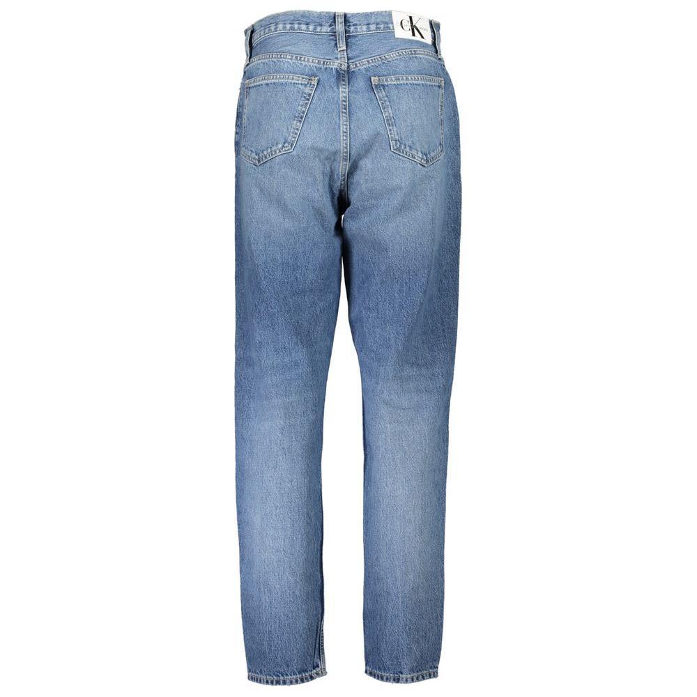 Calvin Klein Blue Cotton Jeans & Pant