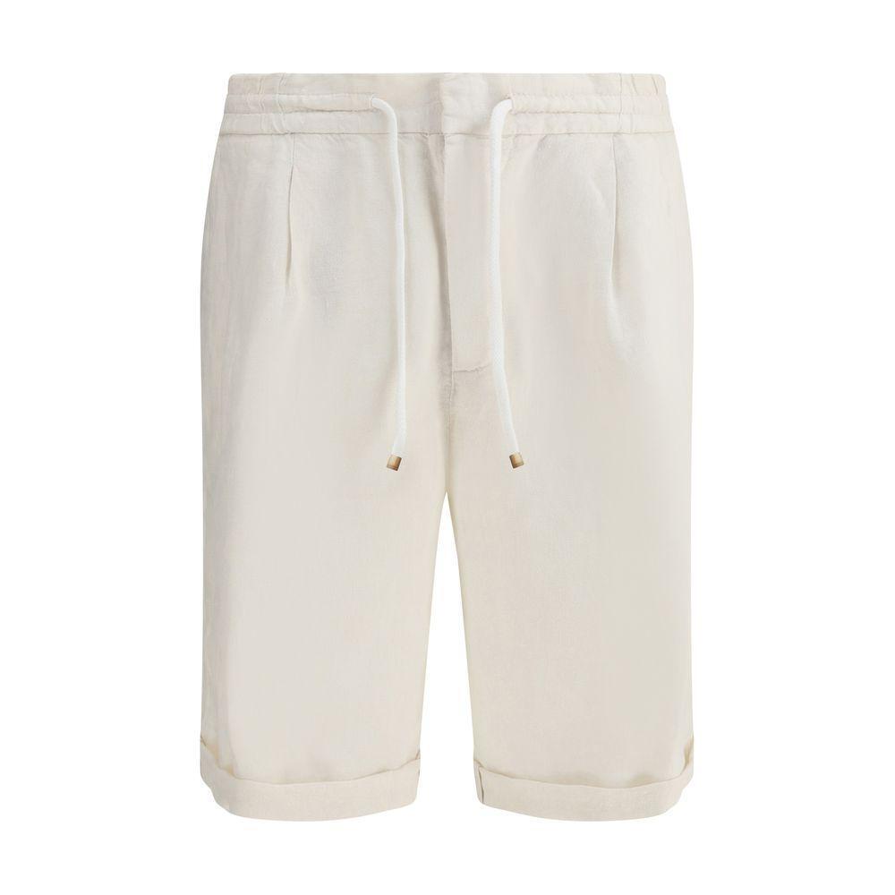 Brunello Cucinelli Linen Dyed Shorts BR-M243DU0020C6007-IT56 | 3XL