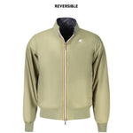 K-WAY Blue Nylon Men Jacket