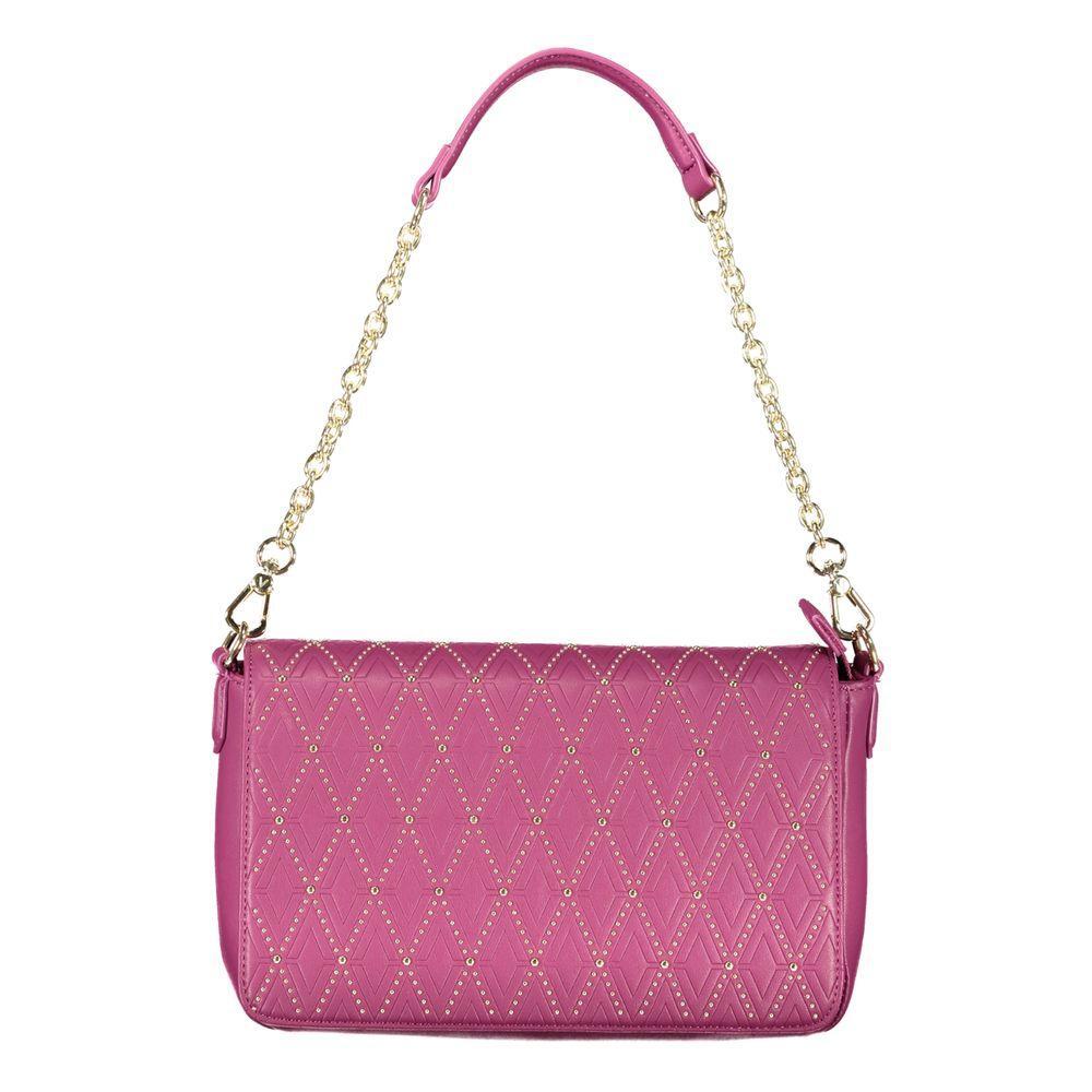 Mario Valentino Purple Polyethylene Handbag VA-24253