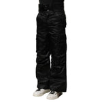 Dolce & Gabbana Black Nylon DG Logo Straight Pants PAN75788-44
