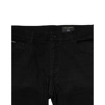 Dolce & Gabbana Black Cotton Tattered Slim Fit Men Denim Jeans PAN76521-50