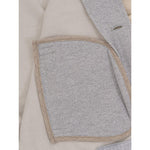 Gran Sasso Gray Cotton Jackets & Coat GR-662466220010209-IT50 | L