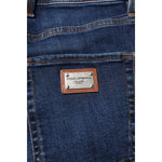 Dolce & Gabbana Dark Blue Cotton Skinny Denim Jeans PAN75220-44