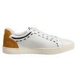 Dolce & Gabbana White Leather MILANO Low Top Sneakers Shoes MV7519-40