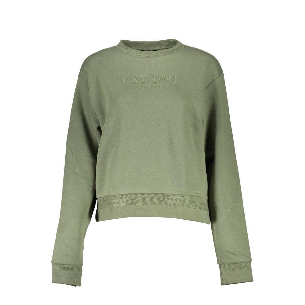 Guess Jeans Green Cotton Sweater GU-10156-L