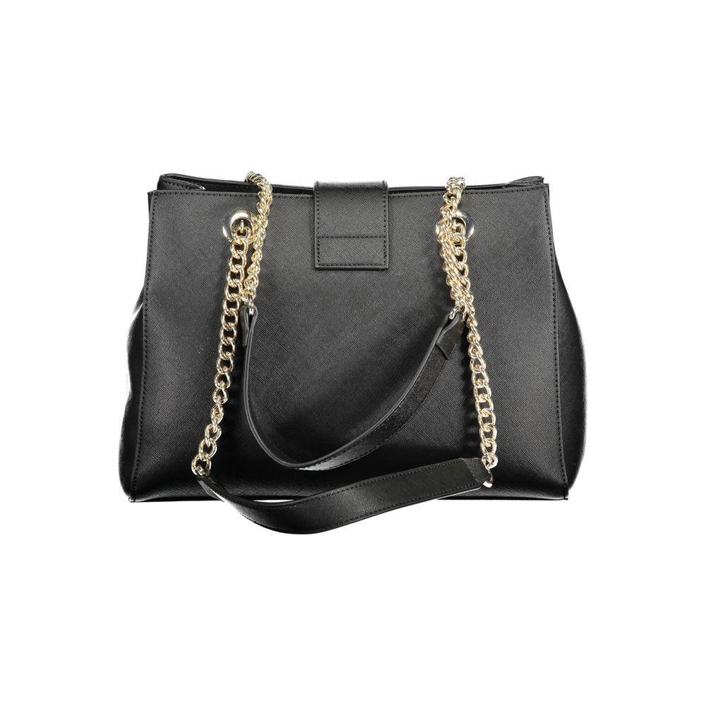 Mario Valentino Black Polyethylene Handbag