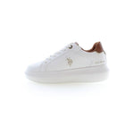 U.S. POLO ASSN. White Polyester Sneaker US-14044-EU40/US10