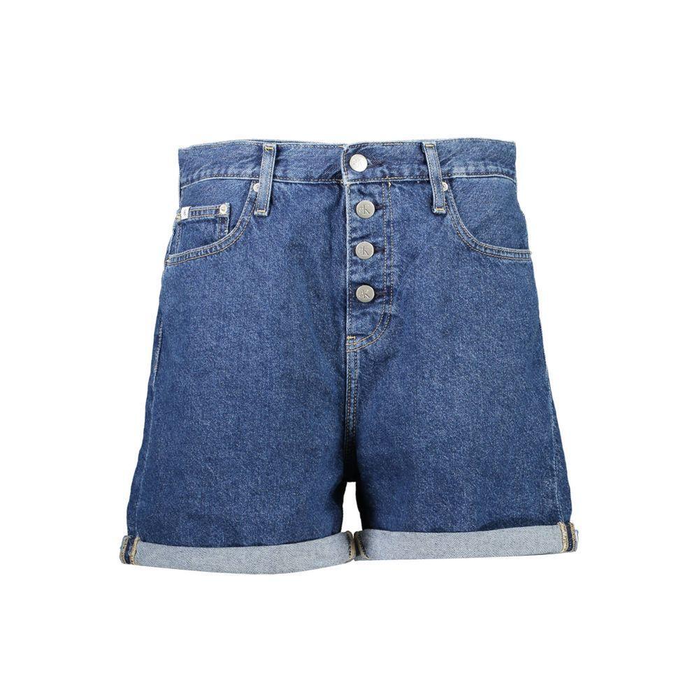 Calvin Klein Blue Cotton Jeans & Pant CA-21388-W27