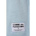 Comme Des Fuckdown Blue Cotton Short CO-15691-IT36|XXS