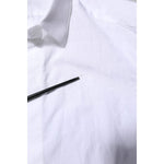 Dolce & Gabbana White Cotton GOLD Dress Formal Shirt TSH90569-40