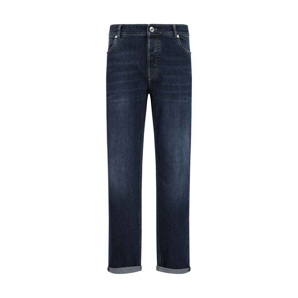 Brunello Cucinelli Straight Jeans BR-M283PD3210C1468-IT46 | S