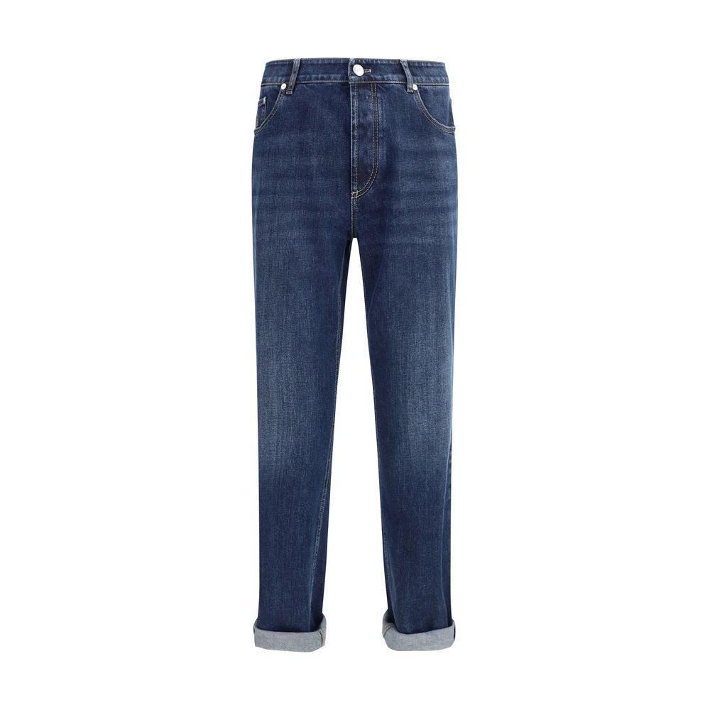Brunello Cucinelli Straight Jeans BR-M283PD3210C1468-IT46 | S