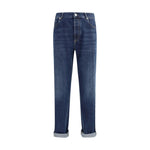 Brunello Cucinelli Straight Jeans BR-M283PD3210C1468-IT46 | S