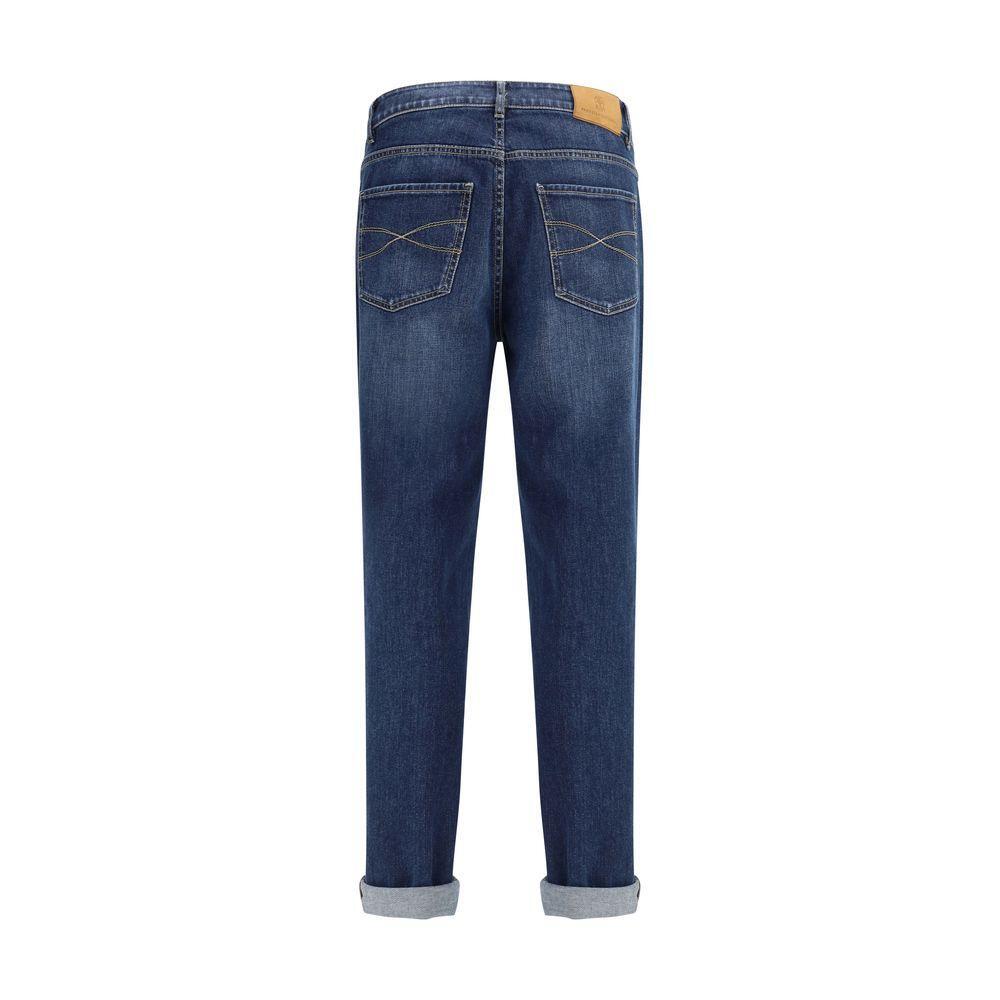 Brunello Cucinelli Straight Jeans BR-M283PD3210C1468-IT46 | S