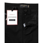 Dolce & Gabbana Black Boyfriend Cotton Mid Waist Denim Jeans PAN75103-36