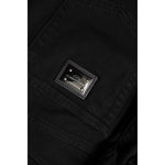 Dolce & Gabbana Black Boyfriend Cotton Mid Waist Denim Jeans PAN75103-36