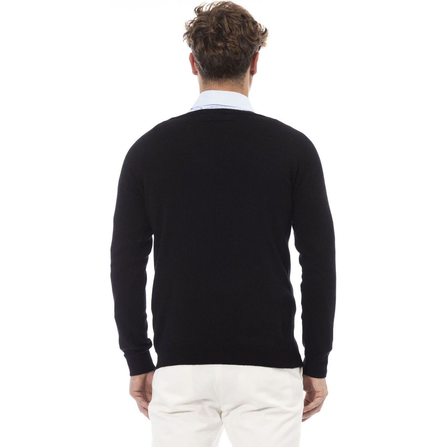 Alpha Studio Sweaters Sweaters Alpha Studio Antique White