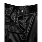 Dolce & Gabbana Black Lace Details High Waist Skinny Pants PAN74957-40