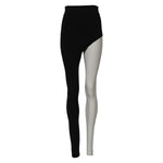 Dolce & Gabbana Black Wool High Waist Single Leg Pants PAN74962-40
