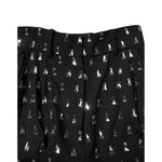 Dolce & Gabbana Black Crystal Embellished Wide Leg Pants PAN75527-40