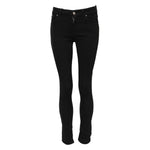 Dolce & Gabbana Black Cotton Skinny Mid Waist Denim Jeans PAN75632-36