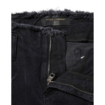 Dolce & Gabbana Black Cotton Tattered Skinny Denim Jeans PAN75633-40