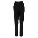 Dolce & Gabbana Black Wool Tapered High Waist Pants PAN75640-40