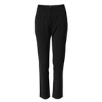Dolce & Gabbana Black STAFF High Waist Tapered Pants PAN75978-38