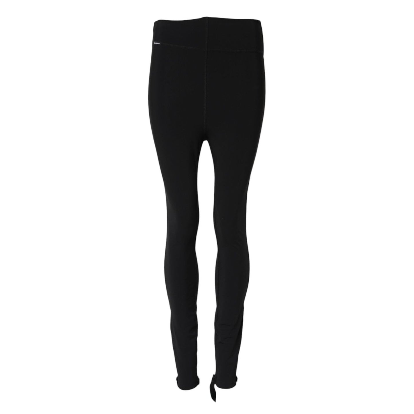 Dolce & Gabbana Black High Waisted Leggings Pants PAN75989-38