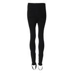 Dolce & Gabbana Black High Waisted Leggings Pants PAN75989-38
