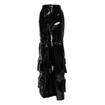 Dolce & Gabbana Black High Waist Cargo Bootcut Pants PAN76512-40
