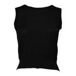 Dolce & Gabbana Black Cashmere Sleeveless Women Tank T-shirt TSH86835-36