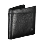 Piquadro Black Leather Wallet