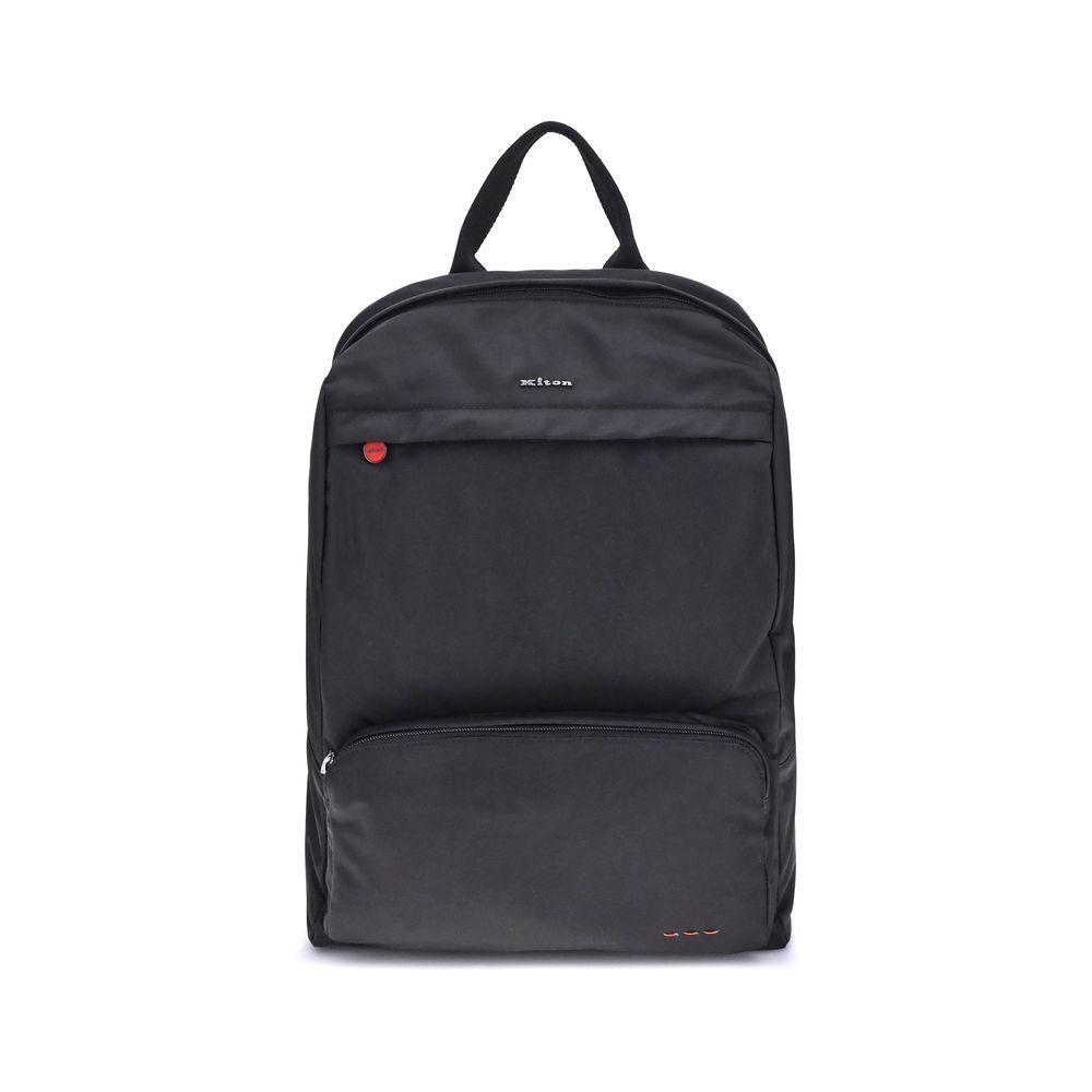 Kiton Monochrome Backpack KIUBA0056N0127001000NEROBB